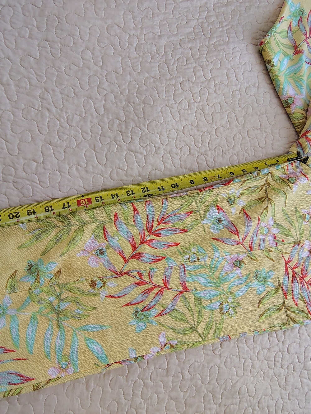 No Boundaries Yellow Tropical Pants Set Size XXL. - Picture 4 of 13